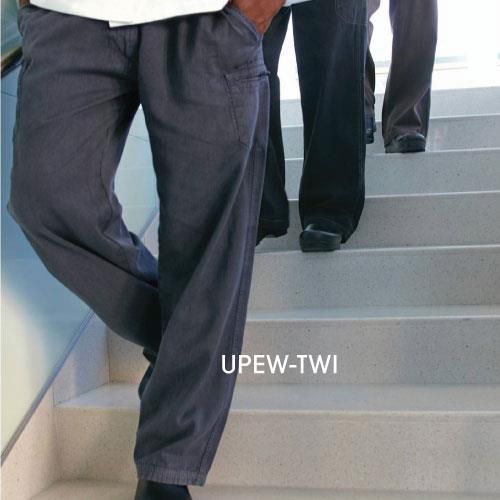 Chef Works - UPEW-TWI-XL - Twilight Blue Enzyme Utility Pants (XL)