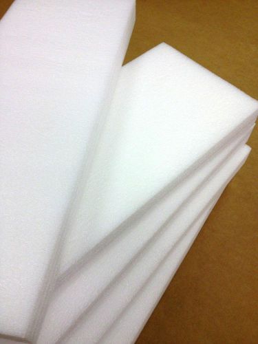 50 Polyethylene Plank Foam 3&#034; x 11&#034; x 1&#034; Density 1.7PCF White