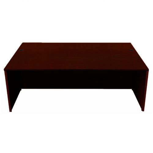 5 Foot Executive Desk Shell Cherryman Amber Sienna Mahogany Laminate Five Ft