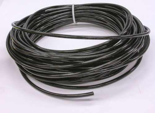 Nycoil polyurethane tubing 100 ft x 1/4&#034; od x  0.40&#034; id black for sale