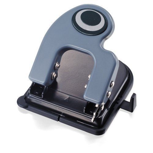Officemate Contemporary 2-Hole Eco-Punch, 25 Sheet Capacity, Recycled,