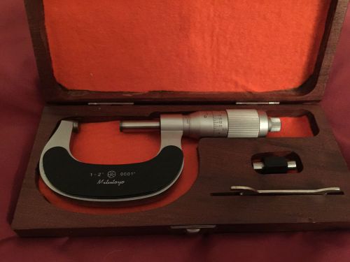 Mitutoyo 1&#034;-2&#034; Non-Rotating Spindle Micrometer