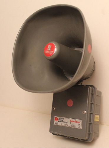 Federal signal corporation selectone model 300gc 24 volts series a2 usa fire for sale