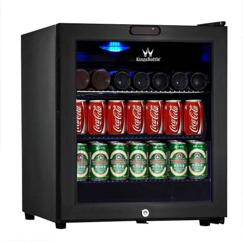 38 can compressor mini bar fridge (black) for sale