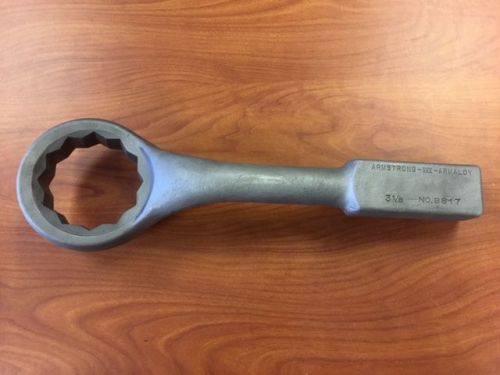 ARMSTRONG 3-1/8&#034; 8817 Super Wrench 12-Point 45°Offset Striking Slugging Wrench