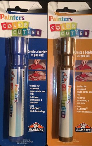 Elmer&#039;s Painters Color Cutters Set Of Blue And Gold