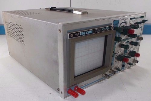 HUNG CHANG OS-620 20MHz DUAL TRACE OSCILLOSCOPE FOR PARTS/REPAIR