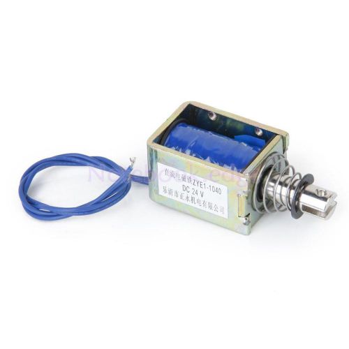 Dc 24v pull type open frame solenoid actuator electromagnet zye1-1040 for sale