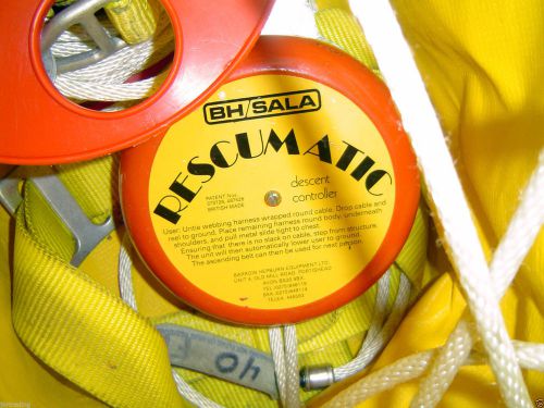DBI BH SALA Rescumatic Descent Controller 40FT Emergency Rescue Safety Harness