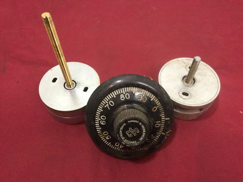 Sargent &amp; Greenleaf Safe Dials &amp; Rings, Set of 3 - Locksmith