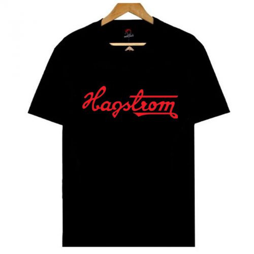 Hagstrom Red Logo Mens Black T-Shirt Size S, M, L, XL - 3XL