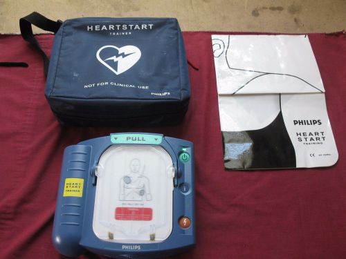 Philips Heartstart M5085A-ABA  AED Trainer CPR Training Defibrillator Nice Shape