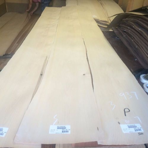 Wood Maple  Veneer  114x10,12,14,  total 3 pcs RAW VENEER  1/46 N937.