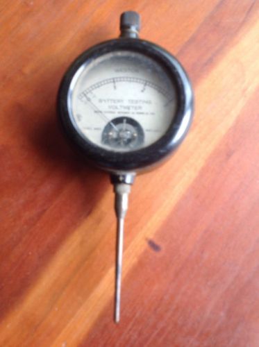 Weston Battery Testing Voltmeter,used as is condition