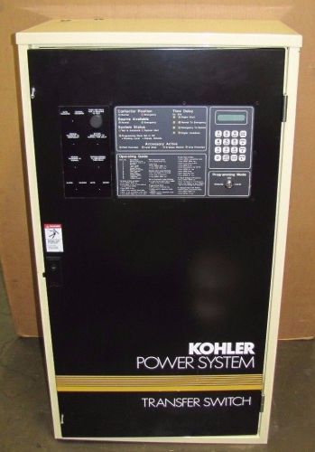 KOHLER K-564231-225 225A 225 A AMP 240V 1PH 3W 2 POLE AUTOMATIC TRANSFER SWITCH
