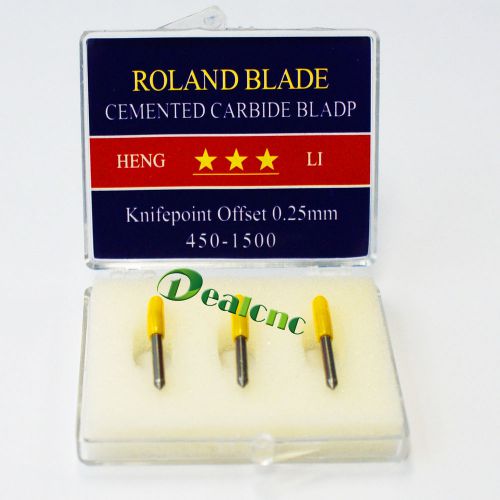 3 Pcs Roland 30 Degree Cutting Blade For Vinyl Cutting Plotter