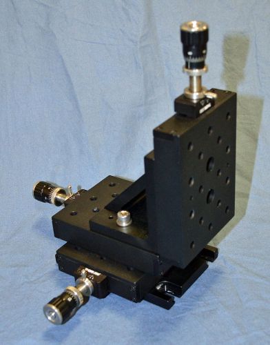 Thorlabs PT3 1&#034; XYZ Translation Stage w/DM12 Differential Micrometers PT3A NICE!
