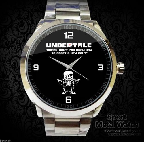 Hot Undertale sans Games Sport Metal Watch Limited Edition