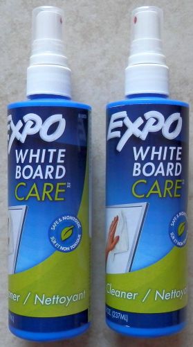 2 Sanford Expo White Board Care Dry Erase Whiteboard Care Cleaner Spray Nontoxic