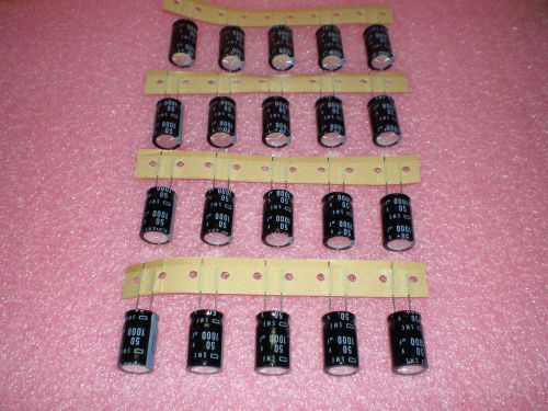 SME50VB102M16X25FT Nippon Chemicon Lot of 20 NOS Electrolytic Capacitors