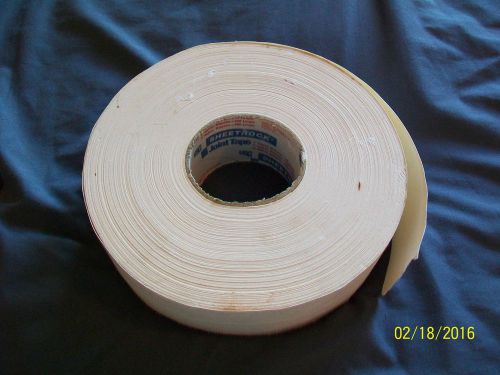 USG sheetrock joint tape 7.5&#034; in diameter = little bit less then 500&#039; length
