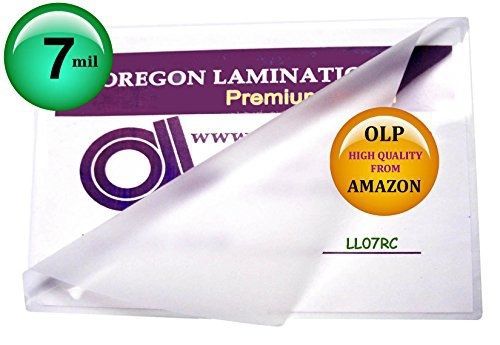 Oregon lamination premium 7 mil legal laminating pouches 9 x 14-1/2 laminator for sale