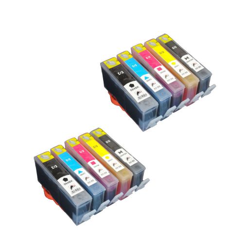 10pk ink cartridge for hp 564xl deskjet 3522 3526 3521 3520 e-all-in-one printer for sale