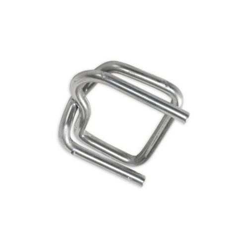 &#034;Heavy-Duty Wire Poly Strapping Buckles, 1/2&#034;&#034;, 1000/Case&#034;