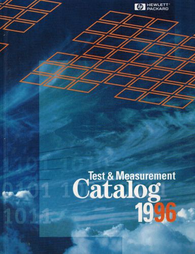 Hewlett Packard Electronic Test Catalog Hardback 1996