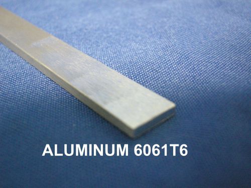 ALUMINUM 6061 1/8 x 3/4 x 12&#034; FLAT BAR / PLATE FOR CNC MILL MILLING MACHINE SHOP