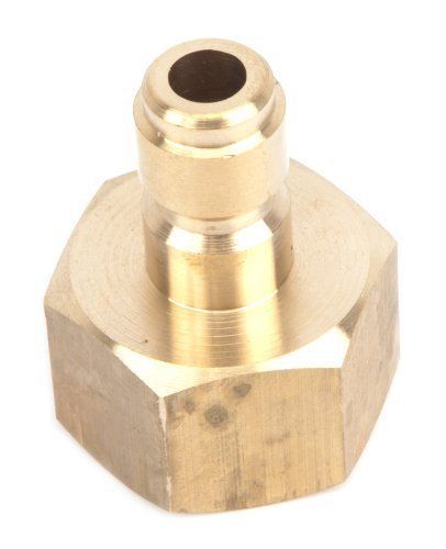 Forney 75123 pressure washer accessories, quick coupler plug, 1/4-inch-by-m22f for sale
