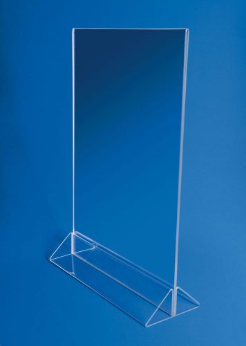Poster stand | free standing poster holder | retail sign stand 22&#034;w x 28&#034;d for sale