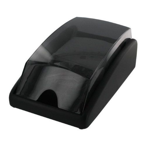 Rolodex Woodtones Vcard Covered Tray Black (ROL1734236)