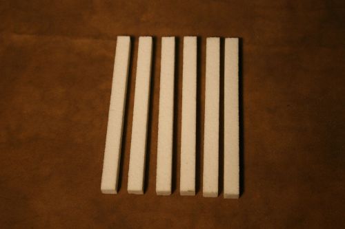abrasive sharpening stone 6x1/2x1/2 coarse six pieces