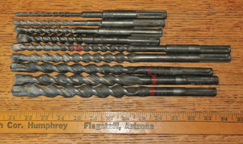 Lot genuine hilti te-t, sds-top masonry bits,  made in germany for sale