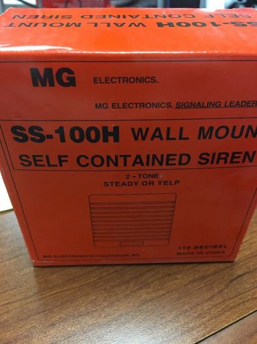 SS-100H Wall Mount Self Contained Siren 2-Tone - NEW