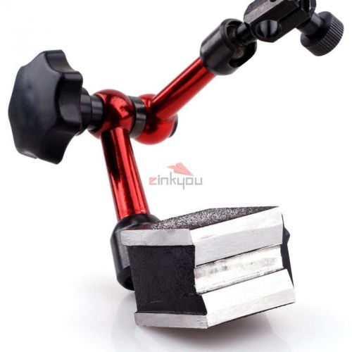 Magnetic Base Holder With Stand Arm Jig For Level Dial Test Indicator Tool Clamp