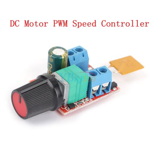 New DC 3V-35V Motor PWM Speed Controller Speed Control Switch LED Dimmer