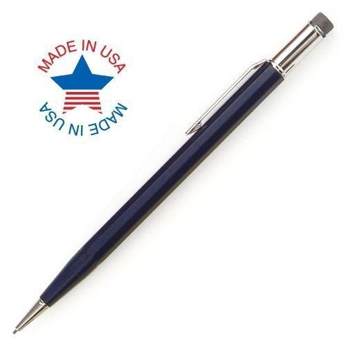 AutoPoint Inc. Autopoint? All-American? Pencil, 0.9mm tip, Paneled Barrel, Navy