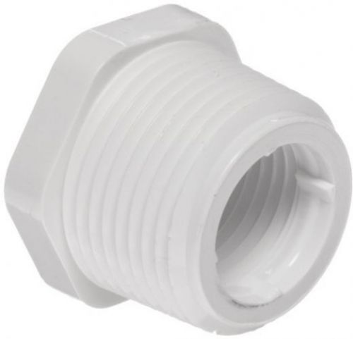 Spears 439 series pvc pipe fitting, bushing, schedule 40, npt male x npt female for sale