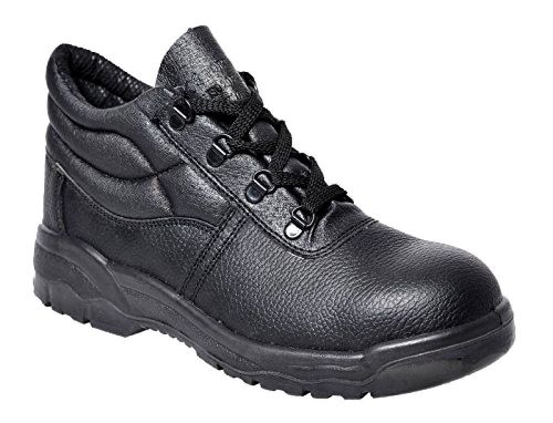 NEW Portwest UFW10BKR0140 Regular Fit Steelite Protector Boot, Size 14, Black