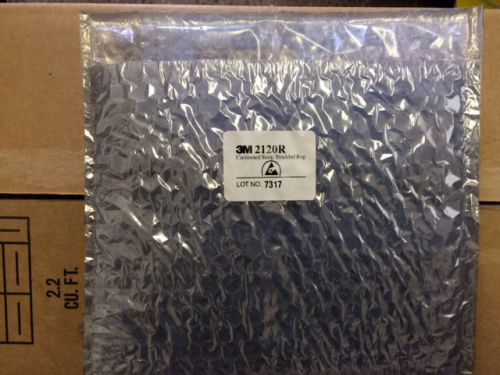 3M 2120R 7&#034; x 8&#034;  Cushioned Static Sheilding bags - 1 case of 100