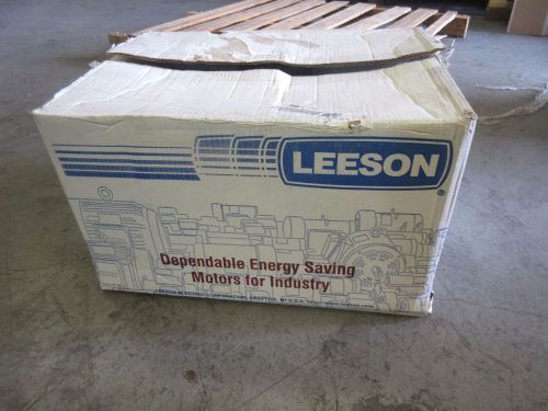 131464.00 5 HP, 1760 RPM NEW LEESON ELECTRIC MOTOR 131464.00 3 phase