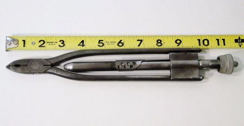 MILBAR SAFETY TWIST I WIRE PLIERS 11&#034; AIRCRAFT TOOLS