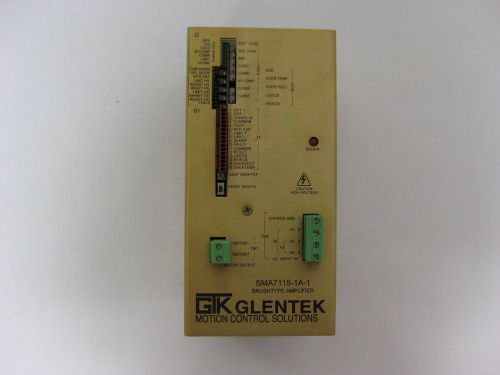 Glentek Servo Amplifier SMA7115HP-000-1A-1-01