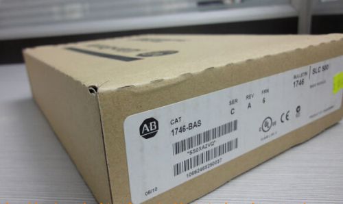 New in box  AB Allen-Bradley PLC 1746-BAS  1746BAS  SER C
