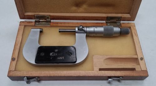 Folwer Micrometer | Used | #52-229-002 | Range 1 - 2&#034; Graduation 0001&#034;