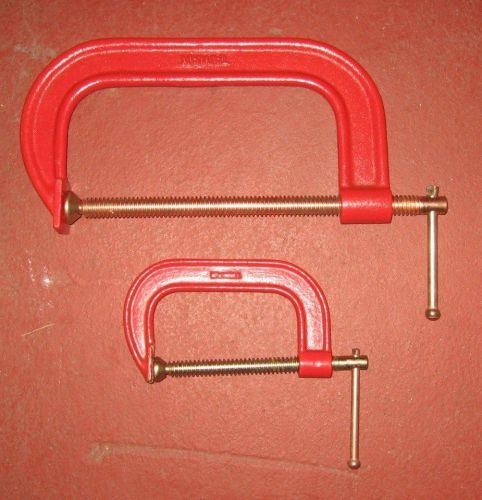 Adjustable C Clamps 4” Inch and 8” Inch Forged Steel Heavy Duty