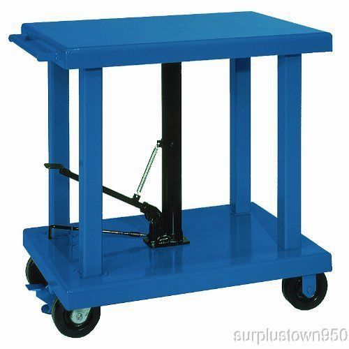Wesco 260064 steel medium-duty lift table, 2,000 lb capacity (local pickup only) for sale