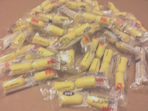 3M Taper Fit 2 Uncorded Ear Plugs 50 Pair- YELLOW
